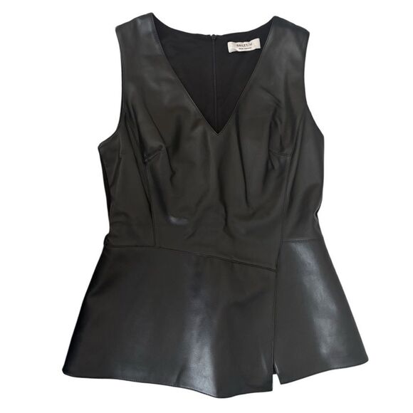 Bailey 44 Faux Leather Peplum Top - Picture 8 of 8